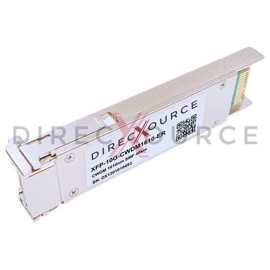 3Com 3CXFP97-CW61 Compatible 10GBASE-CWDM XFP 1610nm 40km SMF LC DOM Optical Transceiver Module