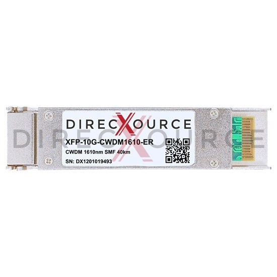 3Com 3CXFP97-CW61 Compatible 10GBASE-CWDM XFP 1610nm 40km SMF LC DOM Optical Transceiver Module