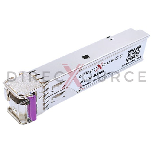 Alcatel-Lucent 3HE00868AB Compatible 1000BASE-BX BIDI SFP TX1490nm/RX1310nm 10km SMF LC DOM Optical Transceiver Module