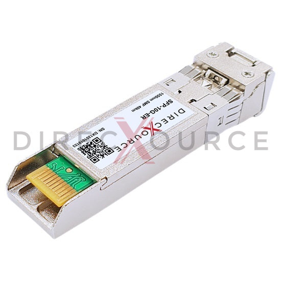 Alcatel-Lucent iSFP-10G-ER Compatible 10GBASE-ER SFP+ 1550nm 40km SMF LC DOM Optical Transceiver Module