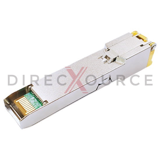 Alcatel-Lucent iSFP-GIG-T Compatible 10/100/1000BASE-T SGMII SFP RJ45 100m CAT6/CAT6a Copper Transceiver Module