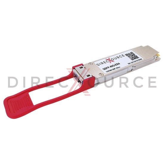 Alcatel-Lucent QSFP-40G-ER Compatible 40GBASE-ER4 QSFP+ 1310nm 40km SMF LC DOM Optical Transceiver Module