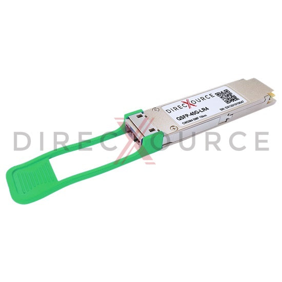 Alcatel-Lucent QSFP-40G-LR Compatible 40GBASE-LR4 QSFP+ 1310nm 10km SMF LC DOM Optical Transceiver Module