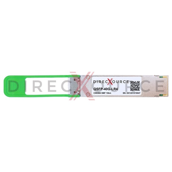 Alcatel-Lucent QSFP-40G-LR Compatible 40GBASE-LR4 QSFP+ 1310nm 10km SMF LC DOM Optical Transceiver Module