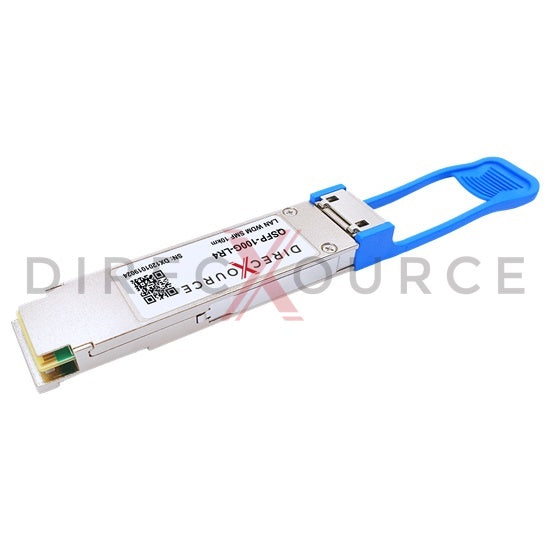 Alcatel-Lucent QSFP28-100G-LR4 Compatible 100GBASE-LR4 QSFP28 1310nm 10km SMF LC DOM Optical Transceiver Module