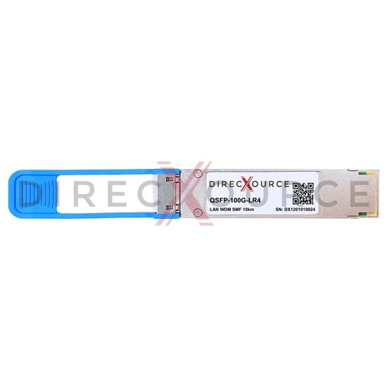 Alcatel-Lucent QSFP28-100G-LR4 Compatible 100GBASE-LR4 QSFP28 1310nm 10km SMF LC DOM Optical Transceiver Module