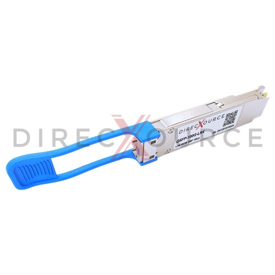 Alcatel-Lucent QSFP28-100G-LR4-DC Compatible 100GBASE-LR4 QSFP28 1310nm 10km SMF LC DOM Optical Transceiver Module