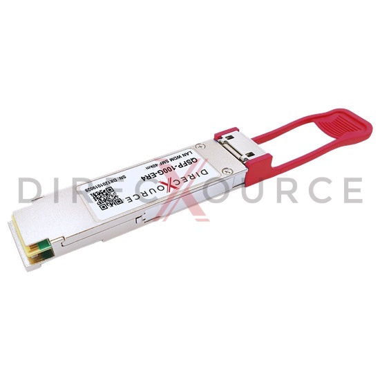 Alcatel-Lucent QSFP28-100GE-ER4 Compatible 100GBASE-ER4 QSFP28 1310nm 40km SMF LC DOM Optical Transceiver Module