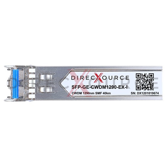 Alcatel-Lucent SFP-GIG-27CWD40 Compatible Industrial 1000BASE-CWDM SFP 1290nm 40km SMF LC DOM Optical Transceiver Module