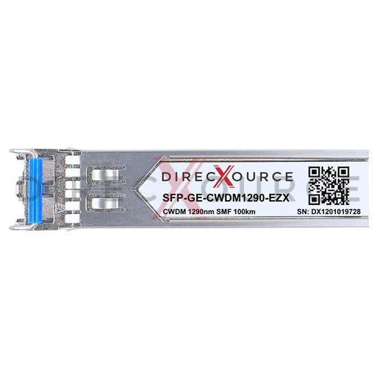 Alcatel-Lucent SFP-GIG-29CWD120 Compatible 1000BASE-CWDM SFP 1290nm 100km SMF LC DOM Optical Transceiver Module