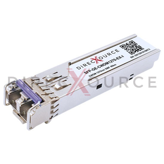 Alcatel-Lucent SFP-GIG-29CWD40 Compatible Industrial 1000BASE-CWDM SFP 1270nm 40km SMF LC DOM Optical Transceiver Module