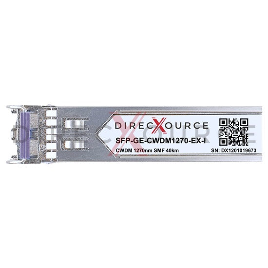 Alcatel-Lucent SFP-GIG-29CWD40 Compatible Industrial 1000BASE-CWDM SFP 1270nm 40km SMF LC DOM Optical Transceiver Module