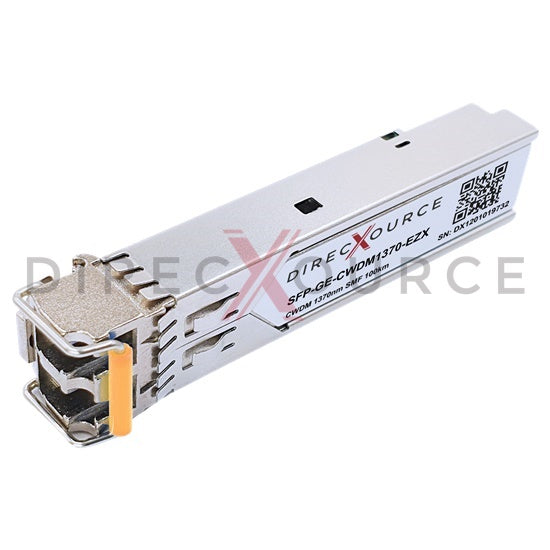 Alcatel-Lucent SFP-GIG-37CWD120 Compatible 1000BASE-CWDM SFP 1370nm 100km SMF LC DOM Optical Transceiver Module