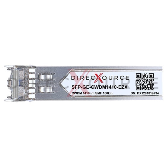 Alcatel-Lucent SFP-GIG-41CWD120 Compatible 1000BASE-CWDM SFP 1410nm 100km SMF LC DOM Optical Transceiver Module