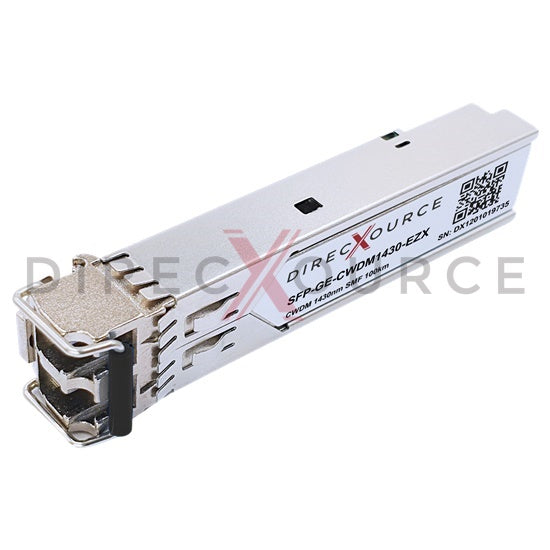 Alcatel-Lucent SFP-GIG-43CWD120 Compatible 1000BASE-CWDM SFP 1430nm 100km SMF LC DOM Optical Transceiver Module