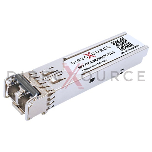 Alcatel-Lucent SFP-GIG-47CWD40 Compatible Industrial 1000BASE-CWDM SFP 1470nm 40km SMF LC DOM Optical Transceiver Module