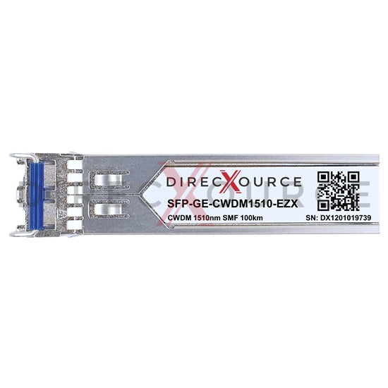 Alcatel-Lucent SFP-GIG-51CWD120 Compatible 1000BASE-CWDM SFP 1510nm 100km SMF LC DOM Optical Transceiver Module