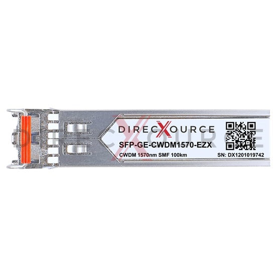 Alcatel-Lucent SFP-GIG-57CWD120 Compatible 1000BASE-CWDM SFP 1570nm 100km SMF LC DOM Optical Transceiver Module