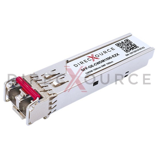 Alcatel-Lucent SFP-GIG-59CWD120 Compatible 1000BASE-CWDM SFP 1590nm 100km SMF LC DOM Optical Transceiver Module