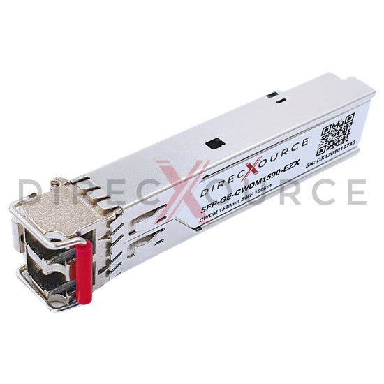 Alcatel-Lucent SFP-GIG-59CWD120 Compatible 1000BASE-CWDM SFP 1590nm 100km SMF LC DOM Optical Transceiver Module