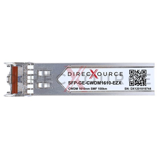 Alcatel-Lucent SFP-GIG-61CWD120 Compatible 1000BASE-CWDM SFP 1610nm 100km SMF LC DOM Optical Transceiver Module