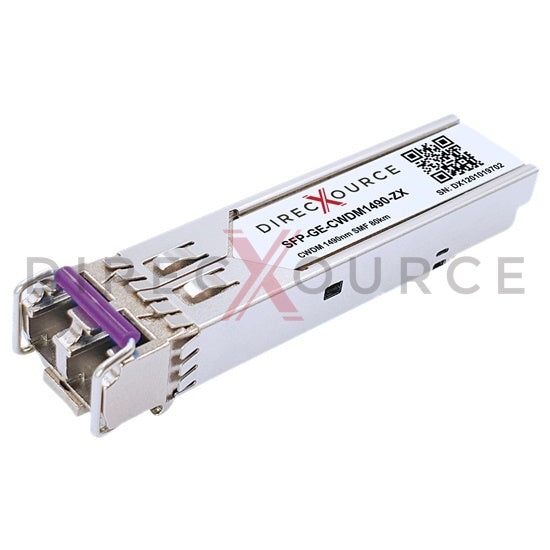 Allied Telesis AT-SPZX80/1490 Compatible 1000BASE-CWDM SFP 1490nm 80km SMF LC DOM Optical Transceiver Module