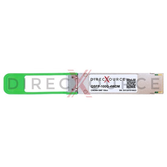 Allied Telesis QSFP28-4WDM-10 Compatible 100GBASE-4WDM QSFP28 1310nm 10km SMF LC DOM Optical Transceiver Module