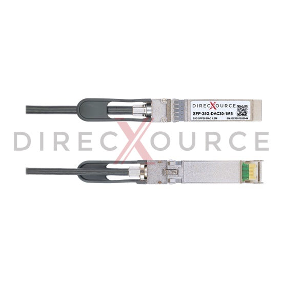 1.5m (4.92ft) Arista Networks CAB-S-S-25G-1.5M Compatible 25G SFP28 Passive Direct Attach Twinax Copper Cable