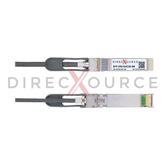 5m (16.4ft) Arista Networks CAB-S-S-25G-5M Compatible 25G SFP28 Passive Direct Attach Twinax Copper Cable