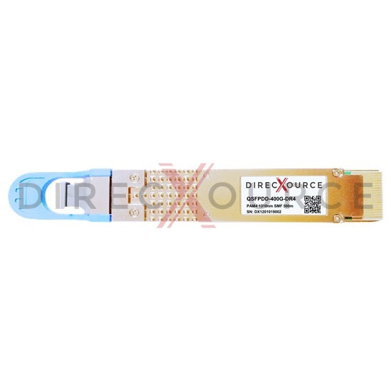 Arista Networks QDD-400G-DR4 Compatible 400GBASE-DR4 QSFP-DD PAM4 1310nm 500m SMF MTP/MPO-12 DOM Optical Transceiver Module