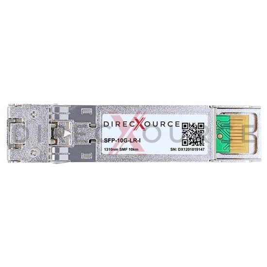 Arista Networks SFP-10G-LR-I Compatible Industrial 10GBASE-LR SFP+ 1310nm 10km SMF LC DOM Optical Transceiver Module