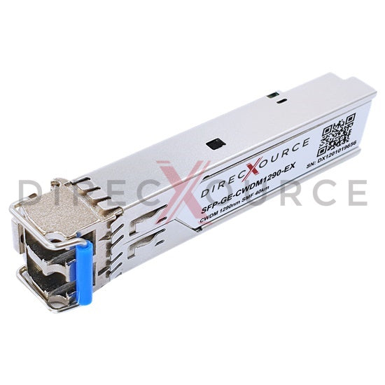 Arista Networks SFP-1G-CW-1290 Compatible 1000BASE-CWDM SFP 1290nm 40km SMF LC DOM Optical Transceiver Module