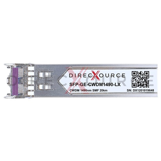 Arista Networks SFP-1G-CW-1490-20 Compatible 1000BASE-CWDM SFP 1490nm 20km SMF LC DOM Optical Transceiver Module