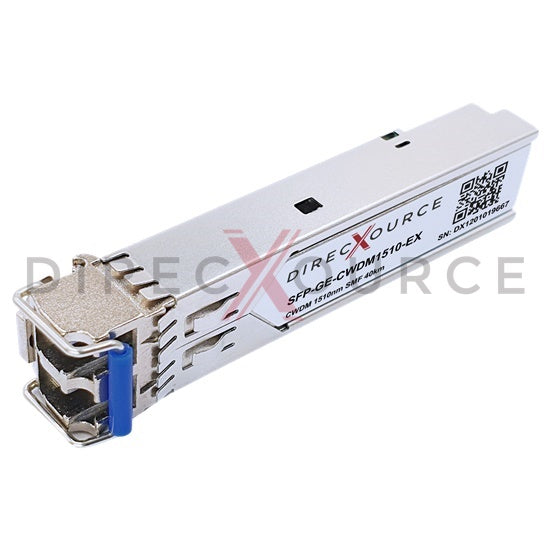 Arista Networks SFP-1G-CW-1510 Compatible 1000BASE-CWDM SFP 1510nm 40km SMF LC DOM Optical Transceiver Module