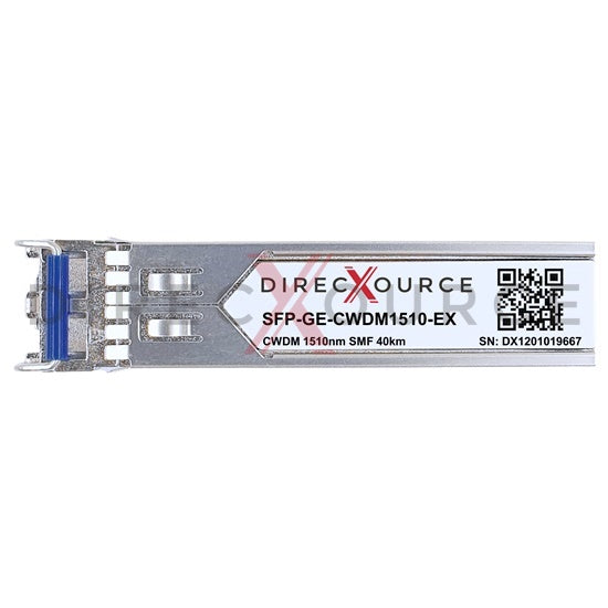 Arista Networks SFP-1G-CW-1510 Compatible 1000BASE-CWDM SFP 1510nm 40km SMF LC DOM Optical Transceiver Module