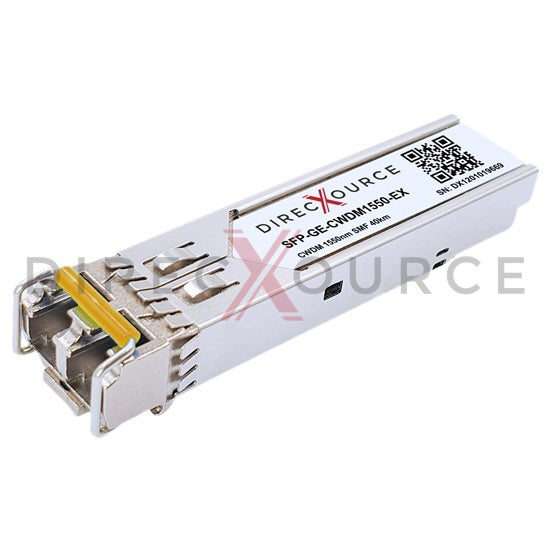 Arista Networks SFP-1G-CW-1550 Compatible 1000BASE-CWDM SFP 1550nm 40km SMF LC DOM Optical Transceiver Module