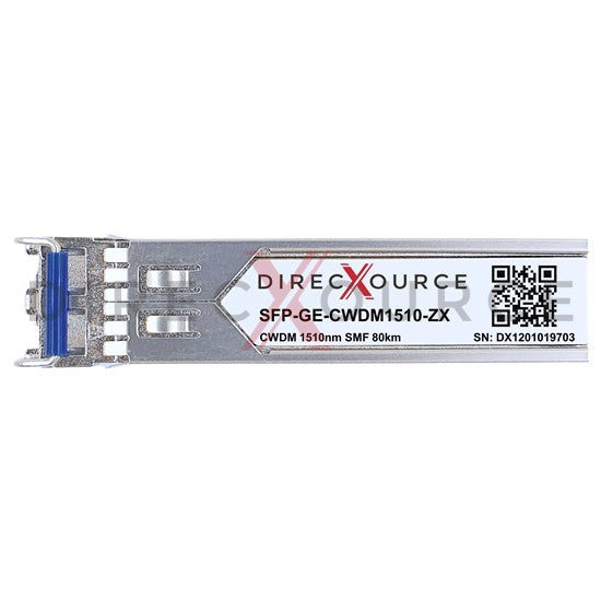 Arista Networks SFP-1G-CZ-1510 Compatible 1000BASE-CWDM SFP 1510nm 80km SMF LC DOM Optical Transceiver Module