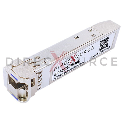 Arista Networks SFP-25G-BD-40-D Compatible 25GBASE-BR SFP28 TX1310nm/RX1270nm 40km SMF LC DOM Optical Transceiver Module