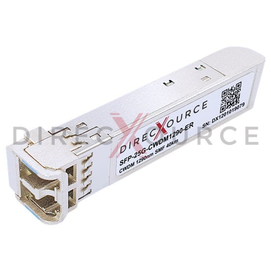 Arista Networks SFP-25G-CW-1290-40 Compatible 25GBASE-CWDM SFP28 1290nm 40km SMF LC DOM Optical Transceiver Module