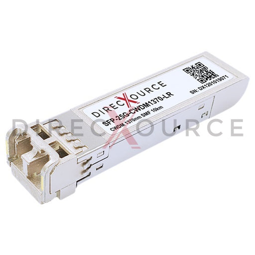 Arista Networks SFP-25G-CW-1370-10 Compatible 25GBASE-CWDM SFP28 1370nm 10km SMF LC DOM Optical Transceiver Module