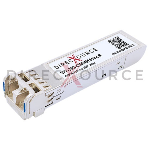 Arista Networks SFP-25G-CW-1510-10 Compatible 25GBASE-CWDM SFP28 1510nm 10km SMF LC DOM Optical Transceiver Module