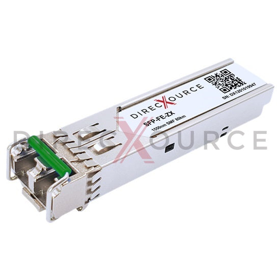 Avaya AA1419084-E6 Compatible 100BASE-ZX SFP 1550nm 80km SMF LC DOM Optical Transceiver Module