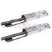 0.5m (1.64ft) Brocade 100G-Q28-Q28-C-00501 Compatible 100G QSFP28 Passive Direct Attach Twinax Copper Cable