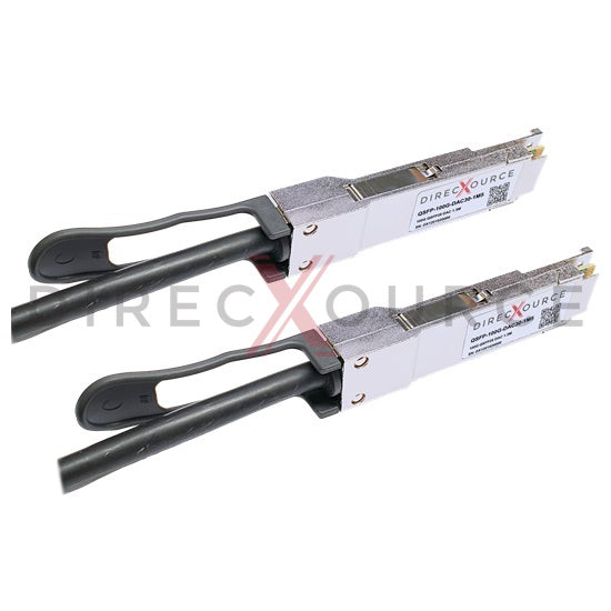 1.5m (4.92ft) Brocade 100G-Q28-Q28-C-01501 Compatible 100G QSFP28 Passive Direct Attach Twinax Copper Cable