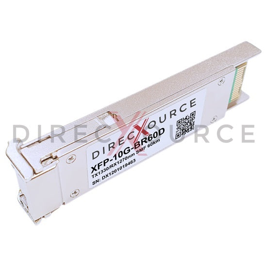 Brocade 10G-XFP-BXD-60K Compatible 10GBASE-BR BIDI XFP TX1330nm/RX1270nm 60km SMF LC DOM Optical Transceiver Module