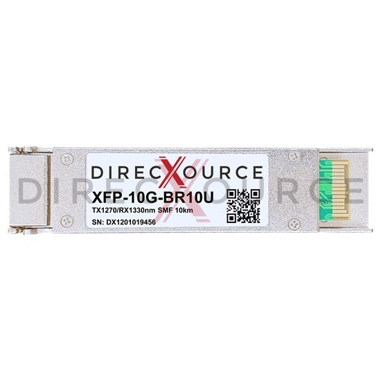 Brocade 10G-XFP-BXU-10K Compatible 10GBASE-BR BIDI XFP TX1270nm/RX1330nm 10km SMF LC DOM Optical Transceiver Module