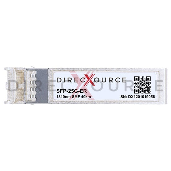 Brocade 25G-SFP28-ER40 Compatible 25GBASE-ER SFP28 1310nm 40km SMF LC DOM Optical Transceiver Module