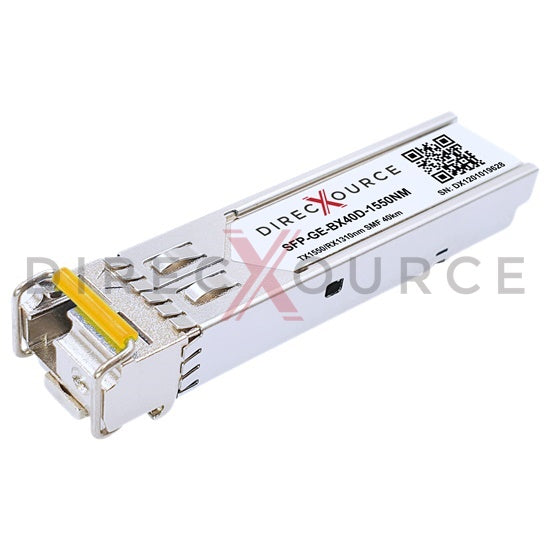 Brocade E1MG-1G-BXD-40 Compatible 1000BASE-BX BIDI SFP TX1550nm/RX1310nm 40km SMF LC DOM Optical Transceiver Module