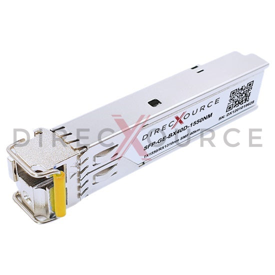 Brocade E1MG-1G-BXD-40 Compatible 1000BASE-BX BIDI SFP TX1550nm/RX1310nm 40km SMF LC DOM Optical Transceiver Module