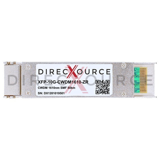 Ciena CWDM-XFP-8-61 Compatible 10GBASE-CWDM XFP 1610nm 80km SMF LC DOM Optical Transceiver Module